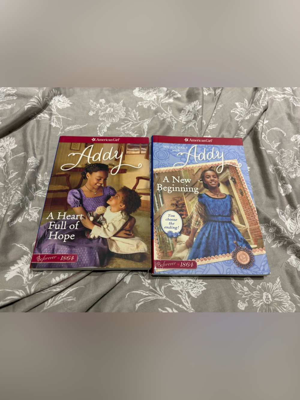 American Girl Beforever Addy 2pcs books